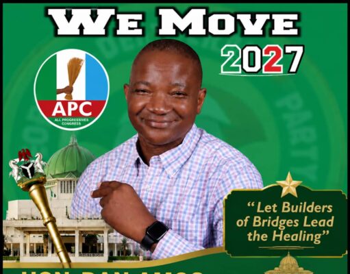 “Let Builders of Bridges Lead the Healing” — Uba Sani’s Aide Hails Dan Amos as APC’s Unifying Political Light